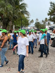 TPV War On Trash Army Walking The Streets Of Puerto Vallarta