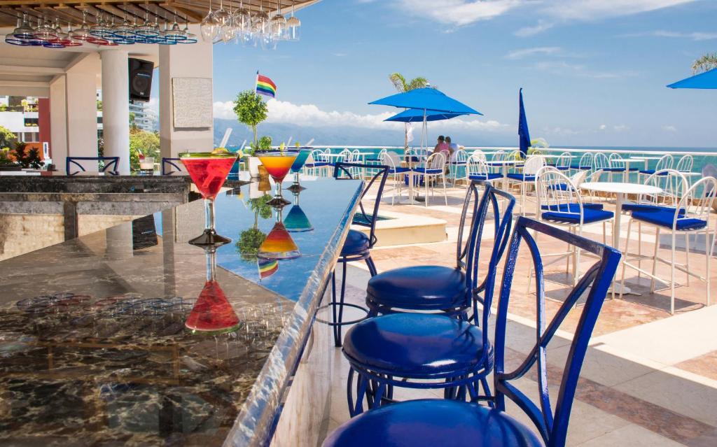 Blue Chairs Puerto Vallarta Beachfront Location