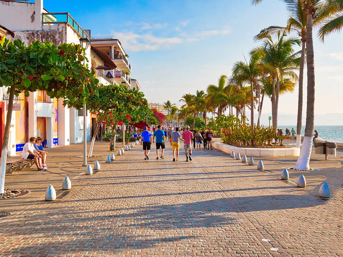 Malecon Boardwalk Puerto Vallarta