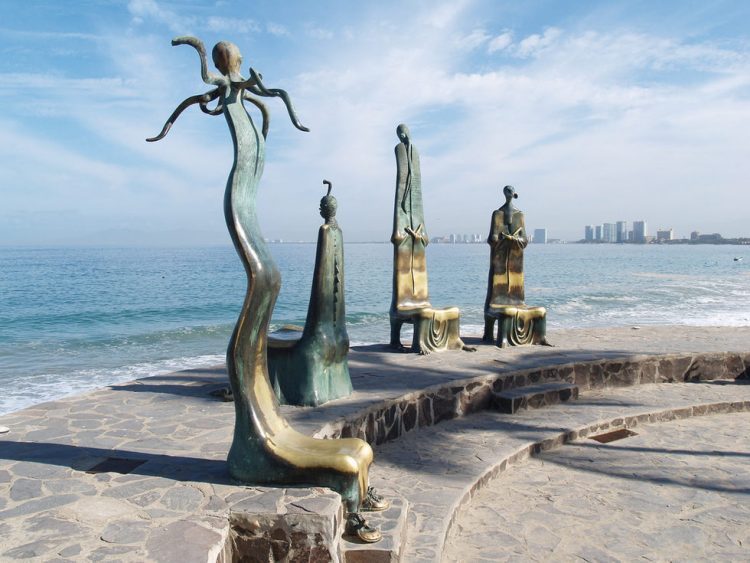 Malecon Puerto Vallarta Sculptures 